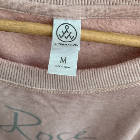 Cowgirl Winery Rosé All Day Crew neck sweatshirt - Picture 4 of 7